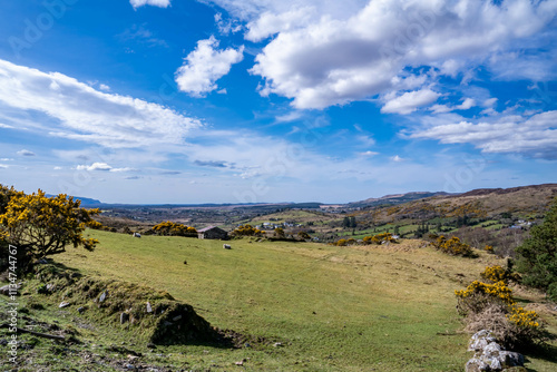 The beautiful landscape at Meenahalla, Glenties, Republic of Ireland