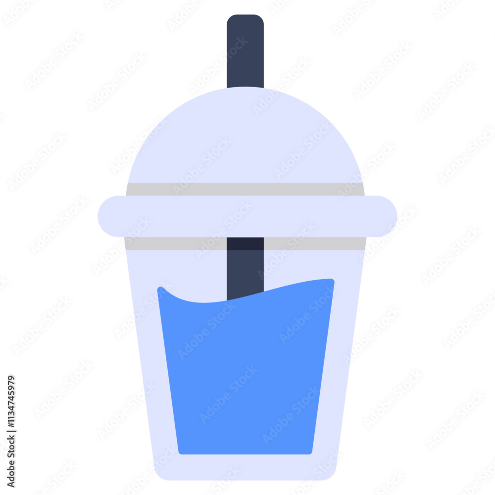 Modern design icon of soft drink Modern design icon of soft drink
