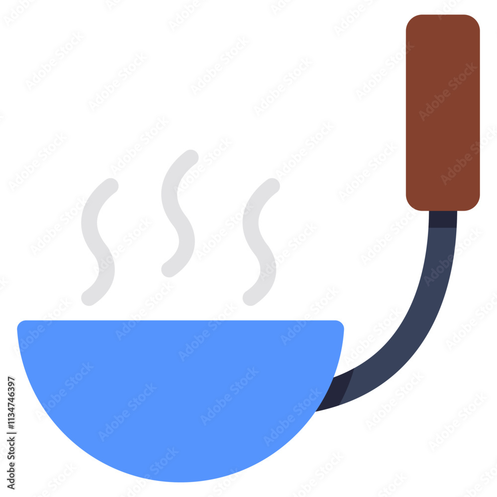 Perfect design icon of ladle Perfect design icon of ladle