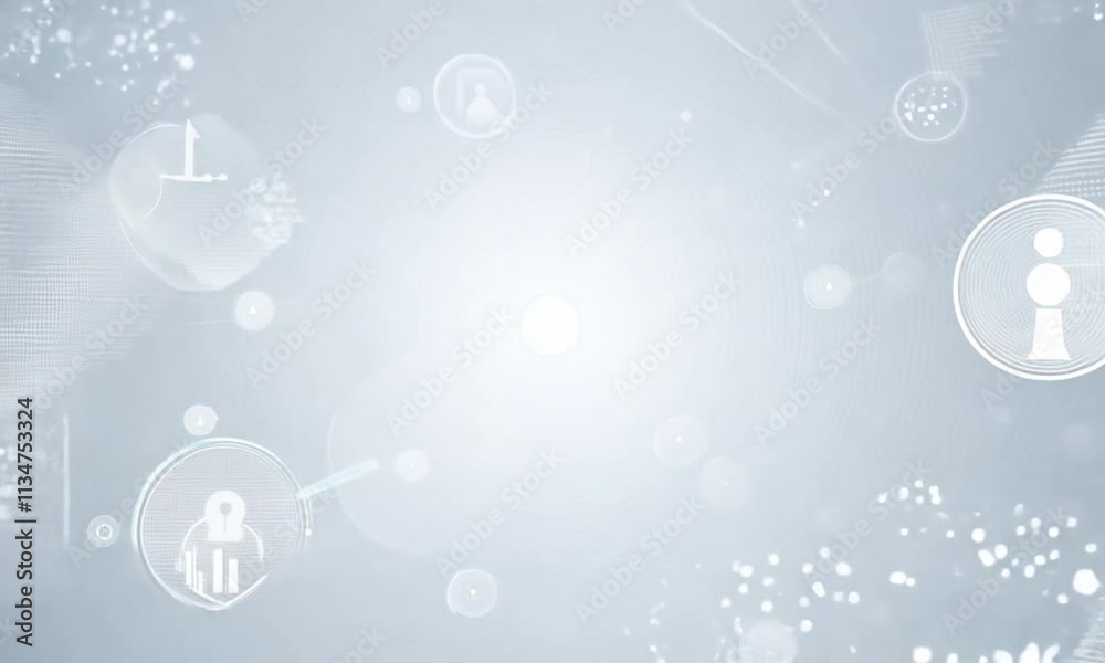 Abstract Light Source with Concentric Circular Patterns and Lens Flare Abstract Light Source with Concentric Circular Patterns and Lens Flare