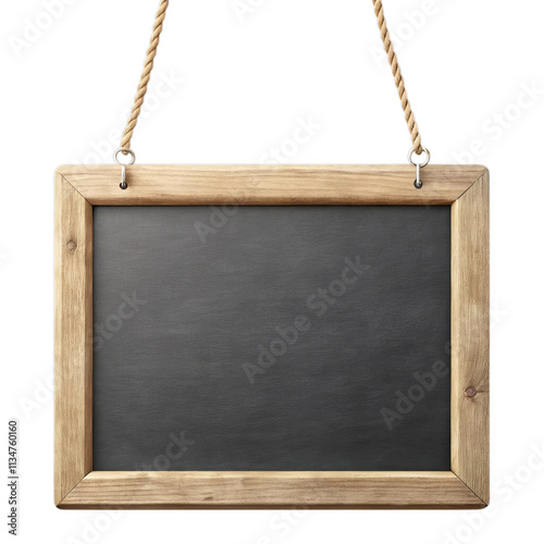 Wallpaper Mural Rustic Wooden Chalkboard for Wall Decor and Display isolated on the white background Torontodigital.ca