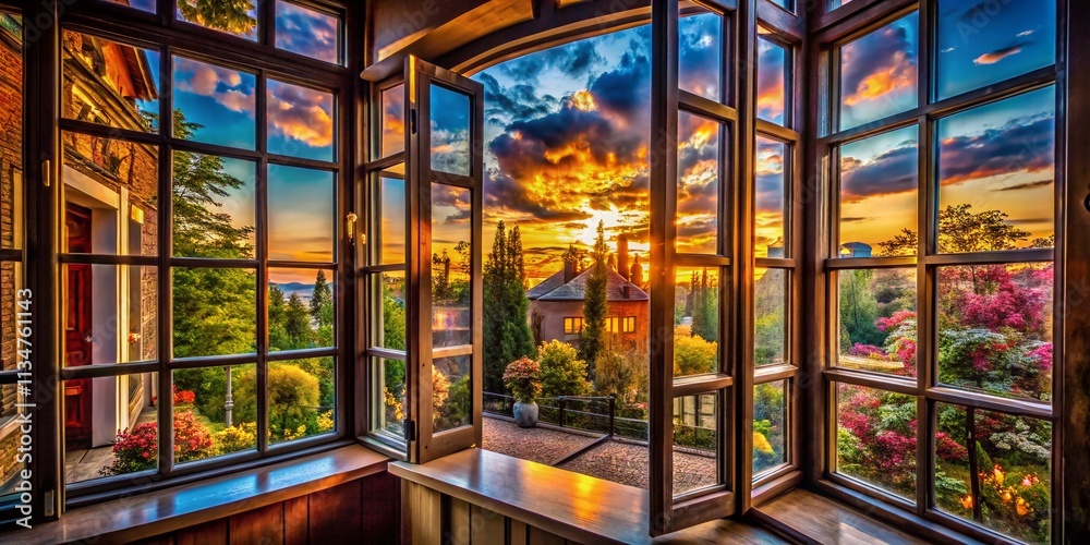 Captivating Glass Window Reflections Showcasing the Outside World in a Unique Perspective with Vibrant Colors and Intricate Patterns for Conceptual Photography Captivating Glass Window Reflections Showcasing the Outside World in a Unique Perspective with Vibrant Colors and Intricate Patterns for Conceptual Photography