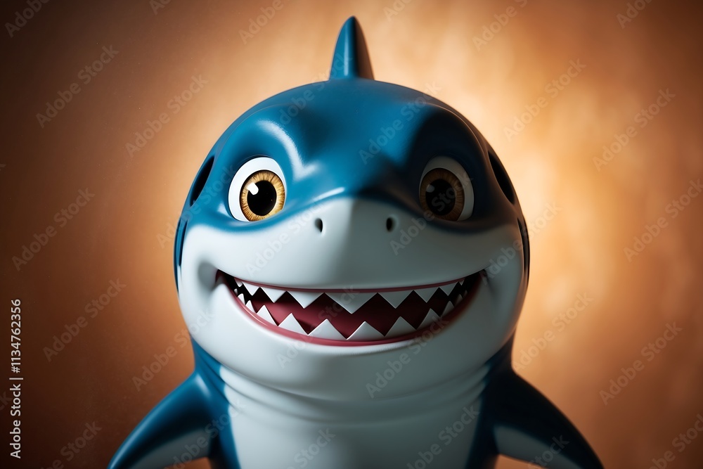 Fototapeta premium shark cartoon