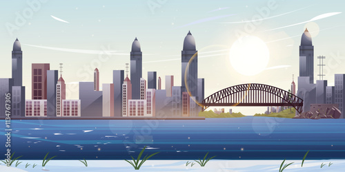 city harbour bridge