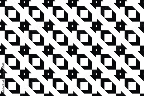 Retro black and white geometric pattern background, vector abstract circle, triangle and square lines art. Trendy bauhaus pattern backgrounds op-art set