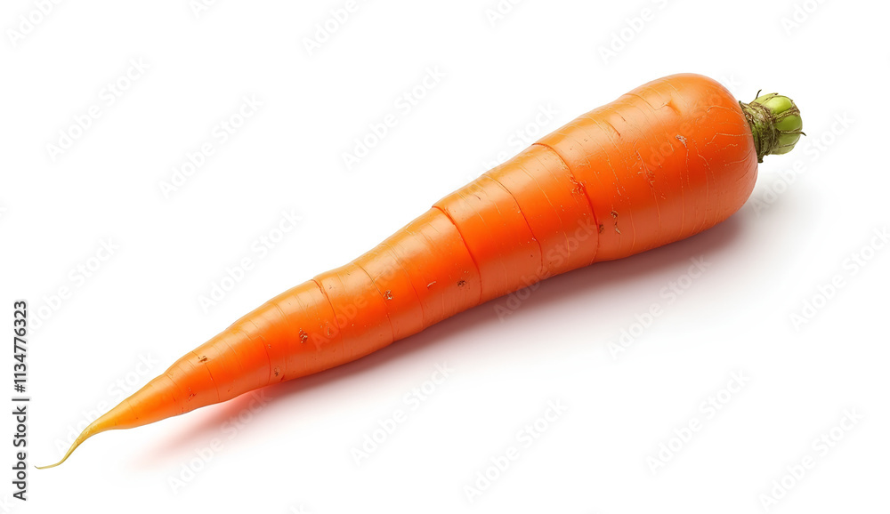 carrot isolated on white background, full depth of field carrot isolated on white background, full depth of field