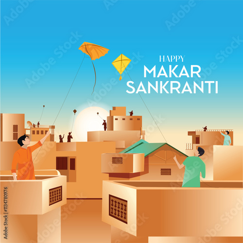 Indian Festival of Kites Makar Sankranti