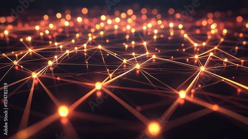 Cyber technology illustration. 3d rendering