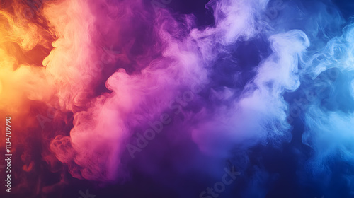 Colorful smoke background for advertising or modern design