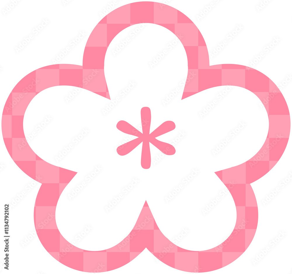 Japanese Style Pattern Flower Shape Japanese Style Pattern Flower Shape