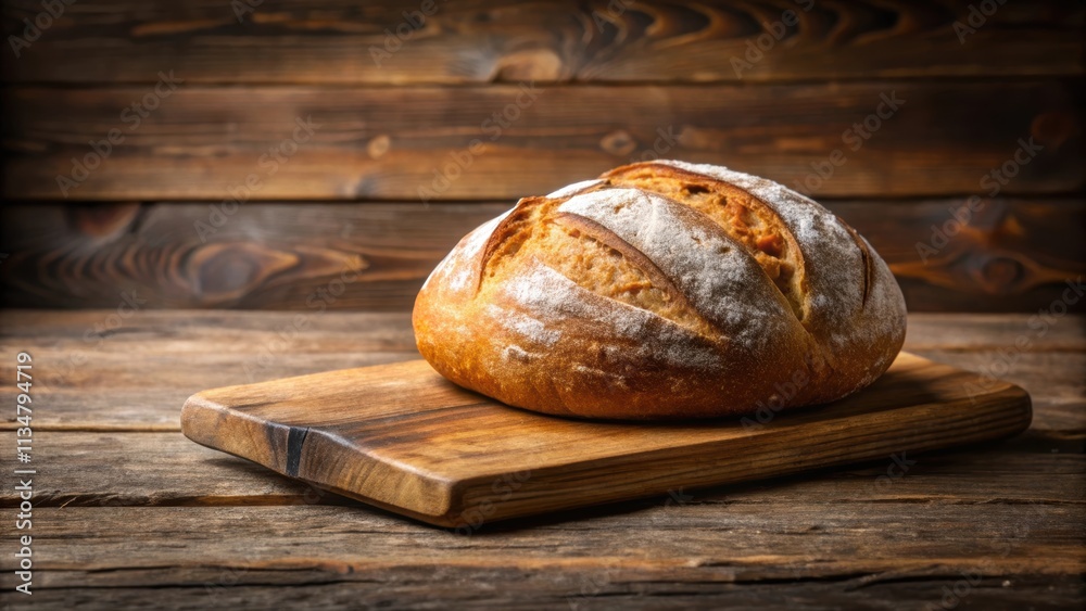 Freshly baked loaf of bread on wooden cutting board , bread, bakery, food, homemade, organic, wheat, crusty, delicious Freshly baked loaf of bread on wooden cutting board , bread, bakery, food, homemade, organic, wheat, crusty, delicious