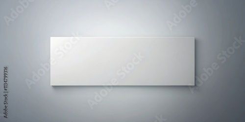 Wallpaper Mural A blank canvas rests against a soft, light grey wall, offering a clean and simple background for visual creativity. Torontodigital.ca