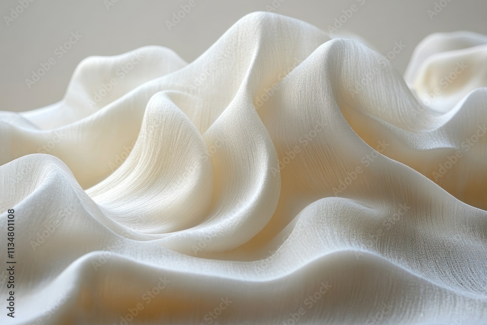 Creamy White Texture for Skincare Beauty Product Background Creamy White Texture for Skincare Beauty Product Background