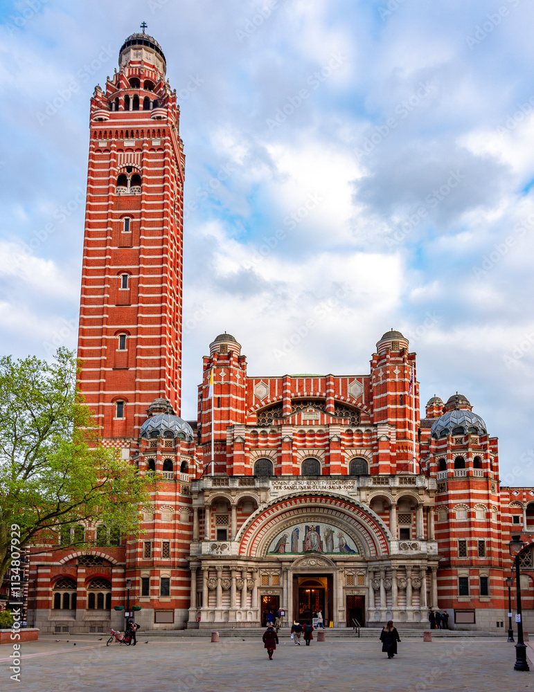 Obraz premium Westminster cathedral in London, UK