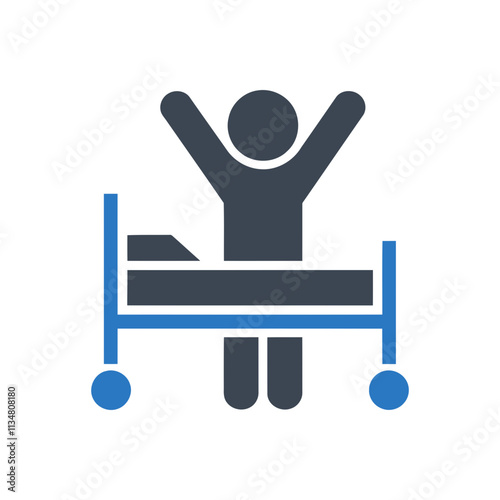 Successful Hospital Discharge Icon