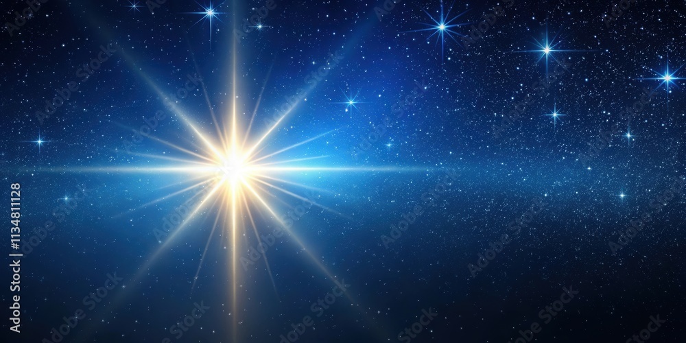 Bright shining star in the night sky, starry, celestial, galaxy, space, astronomy, universe, night, light, glow Bright shining star in the night sky, starry, celestial, galaxy, space, astronomy, universe, night, light, glow