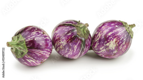 eggplant isolated on white