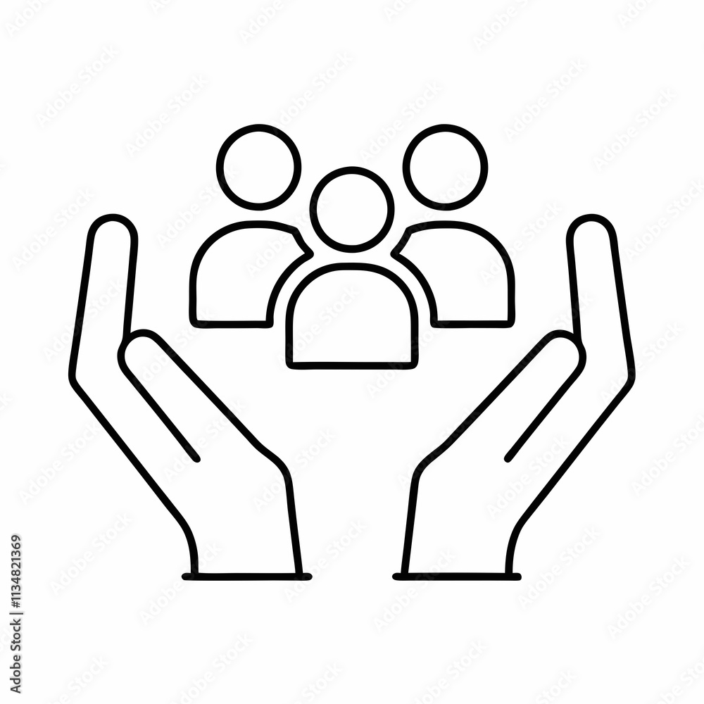 Inclusion social equity icon vector illustration. Inclusion social equity icon vector illustration.
