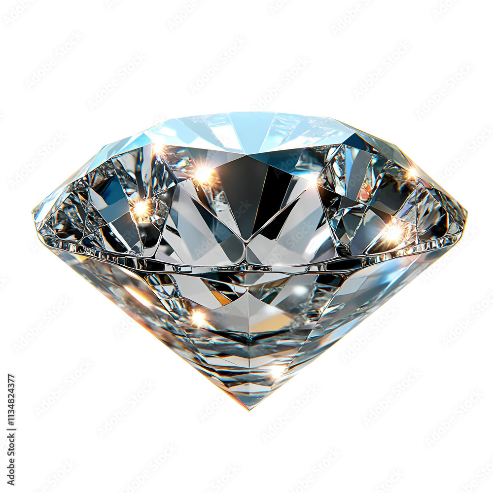 Sparkling Diamond Gemstone Crystal Clarity Reflection Sparkling Diamond Gemstone Crystal Clarity Reflection