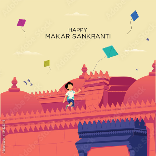 Indian Festival of Kites Makar Sankranti