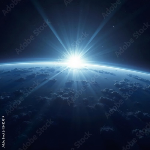 El amanecer del futuro una nueva era de posibilidades y esperanza.

