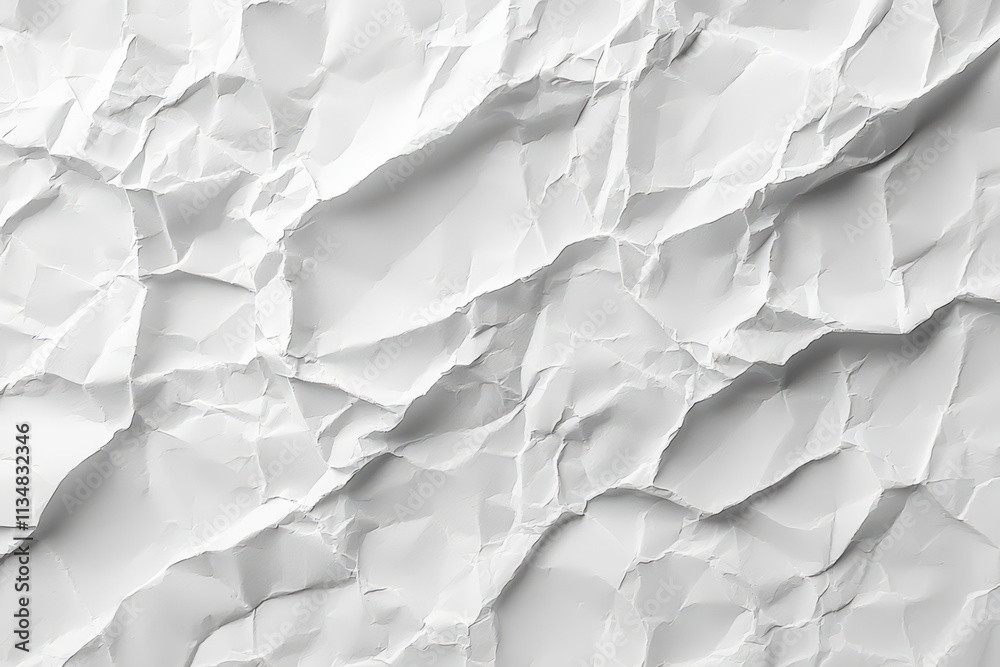 Crumpled White Paper Texture Background for Design Usage Crumpled White Paper Texture Background for Design Usage