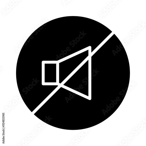 Mute icon design