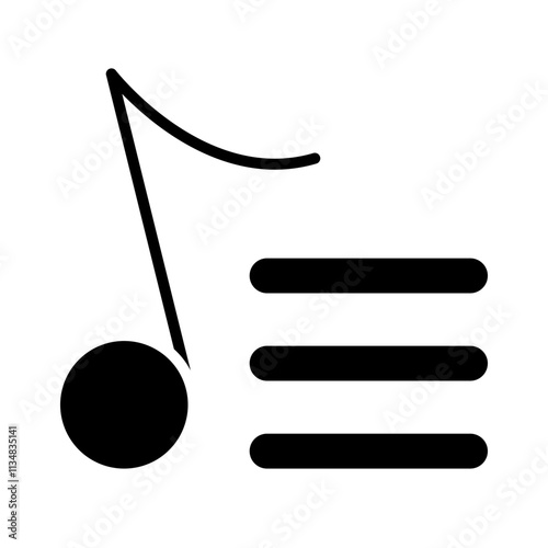 Playlists icon design