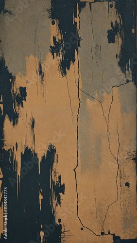 Taupe And Black Abstract Background
