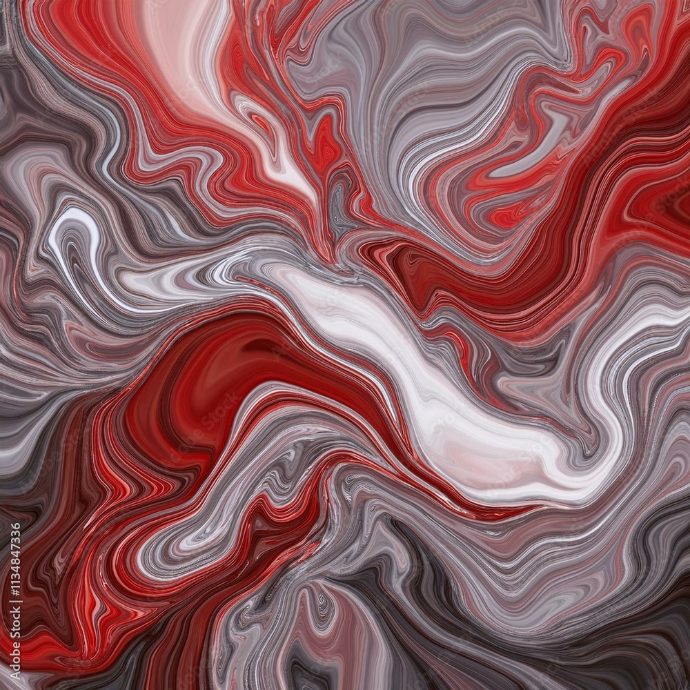 Abstract wallpaper painting marble silver red graphic resource illustration Abstract wallpaper painting marble silver red graphic resource illustration