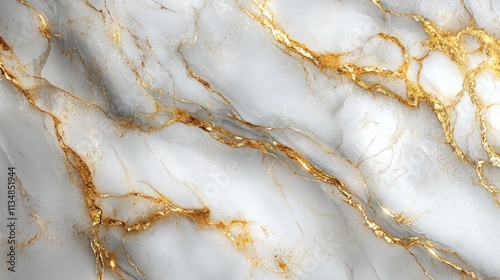 Luxurious white and gold marble texture background design for wallpaper and interior decor
