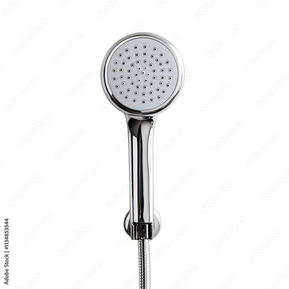 Chrome Shower Head with Multiple Spray Nozzles Chrome Shower Head with Multiple Spray Nozzles