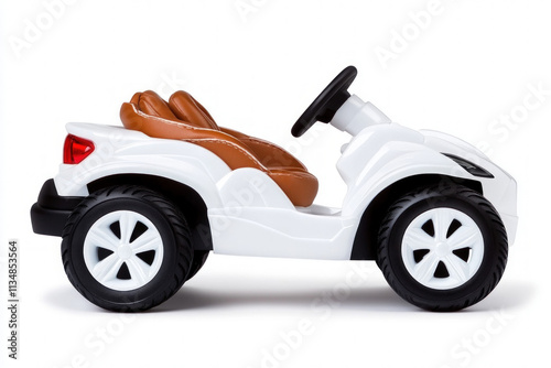 Auto On White Background