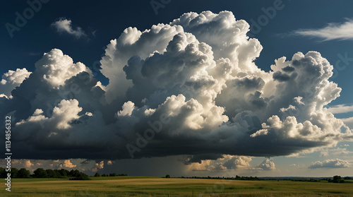 clouds in the sky. Genrative.ai 