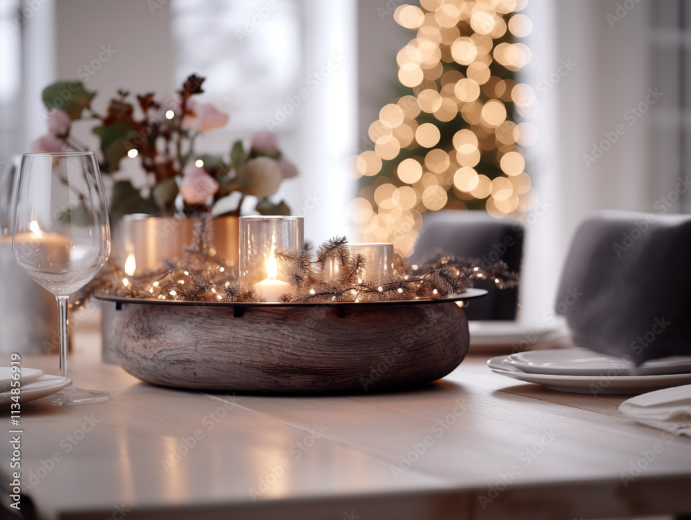 Christmas table setting. Holiday celebrations dining table. New years dining table. Christmas table setting. Holiday celebrations dining table. New years dining table.
