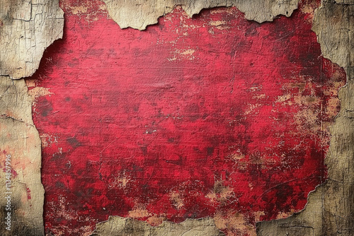 red faded background