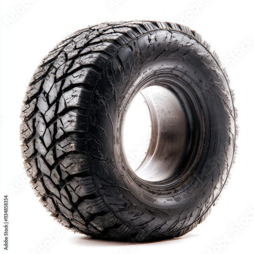 Truck Tire Isolated
