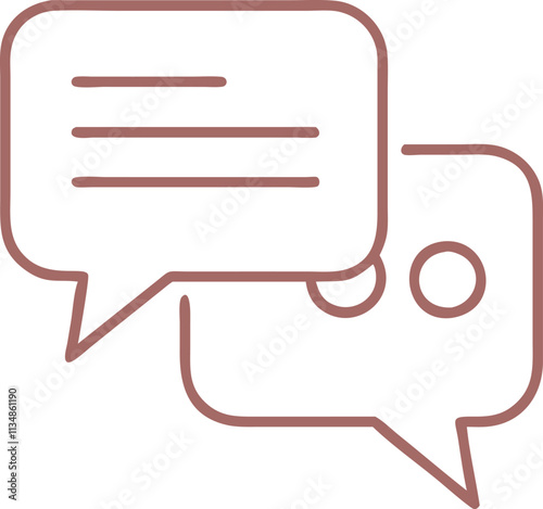 Comment icon vector illustration and modern design 