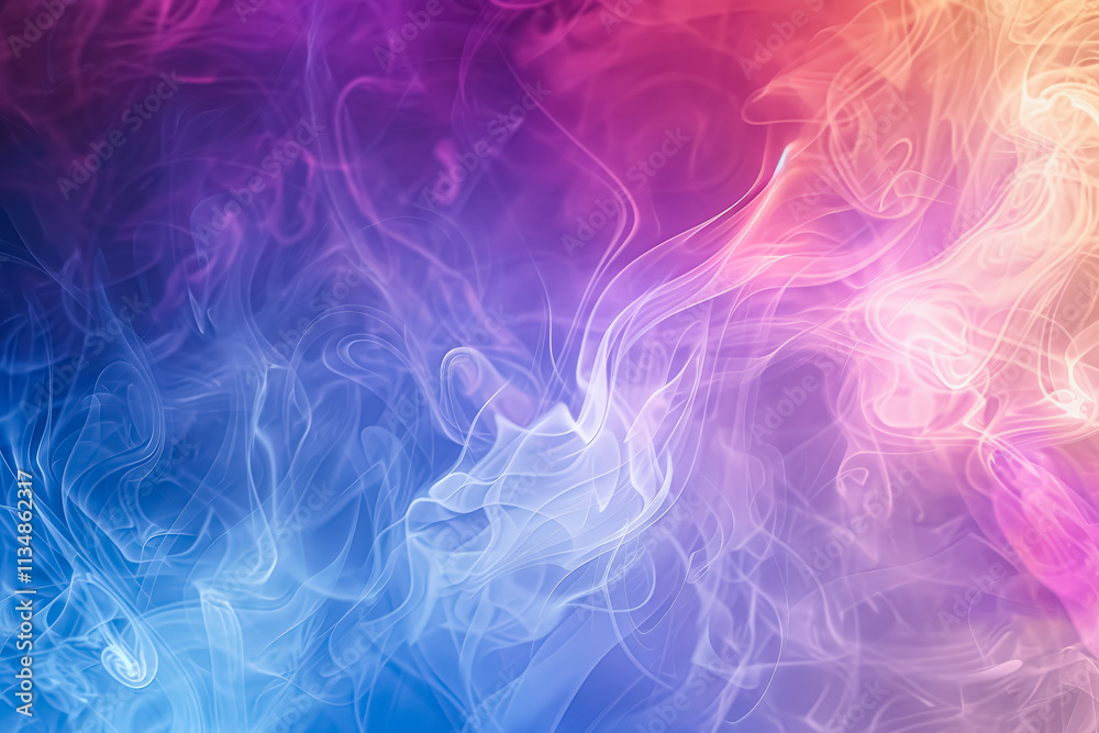 Colorful smokey background with a purple and pink swirl. Colorful smokey background with a purple and pink swirl.