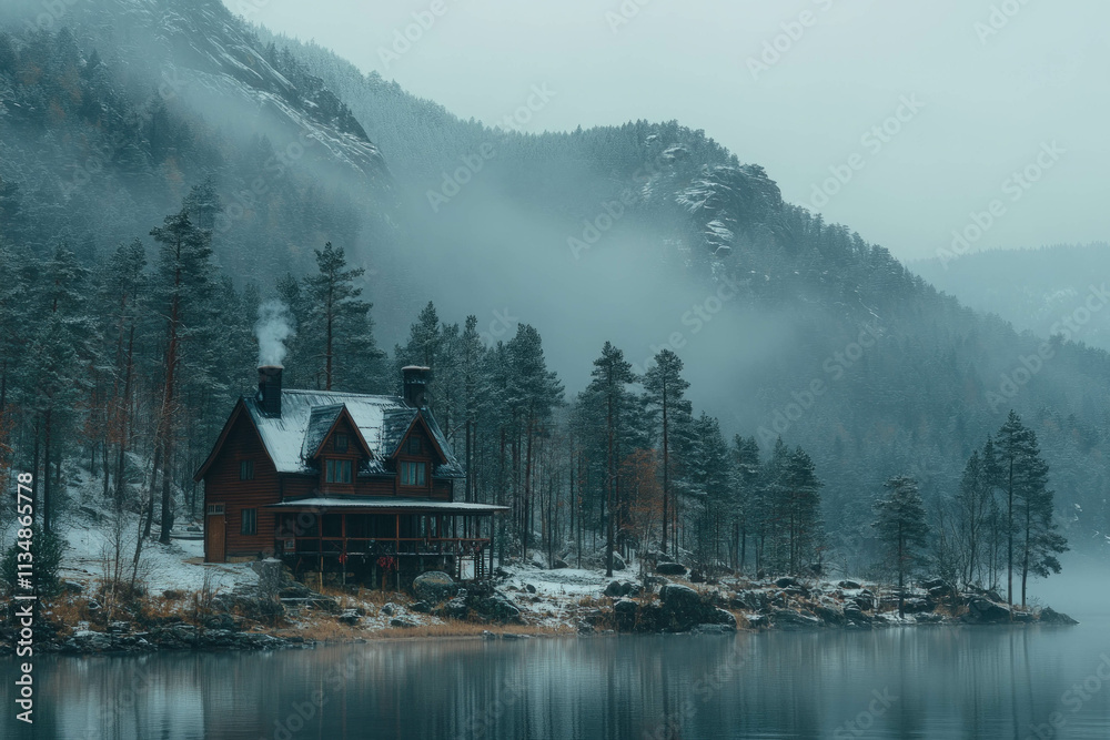 Fototapeta premium Winter Travel