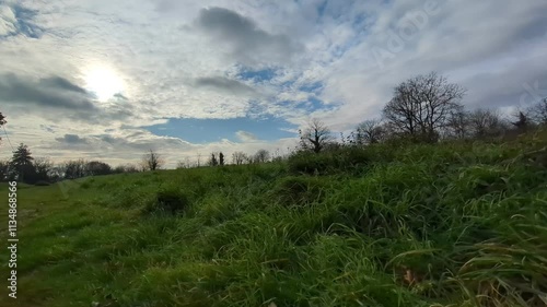 Paysage campagnard (Timelapse)
