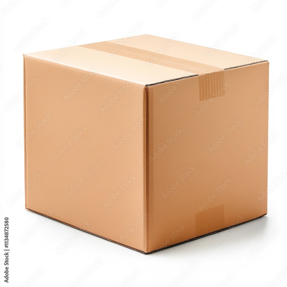 A plain kraft box ready for shipping or storage, suitable for e-commerce, packaging, or organization purposes, Its neutrality allows for versatility in branding and presentation, A plain kraft box ready for shipping or storage, suitable for e-commerce, packaging, or organization purposes, Its neutrality allows for versatility in branding and presentation,