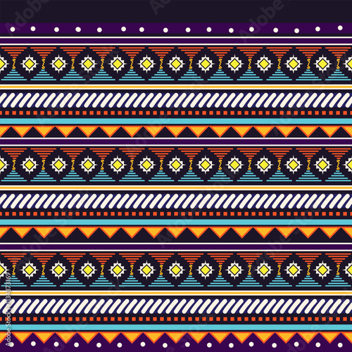 Stunning geometric background.contemporary tribal style seamless pattern.pattern ethnic graphic design print.Henna Mandala.Tribal African Inspired Pattern.carpet,wallpaper,wrapping,embroidery style