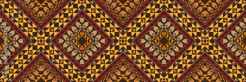 Stunning geometric background.contemporary tribal style seamless pattern.pattern ethnic graphic design print.Henna Mandala.Tribal African Inspired Pattern.carpet,wallpaper,wrapping,embroidery style