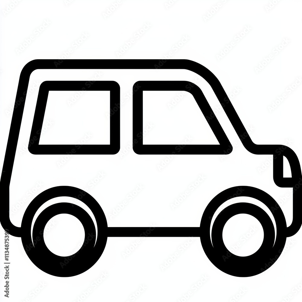 Dynamic vehicle movement in urban cityscape - modern transportation side view illustration Dynamic vehicle movement in urban cityscape - modern transportation side view illustration