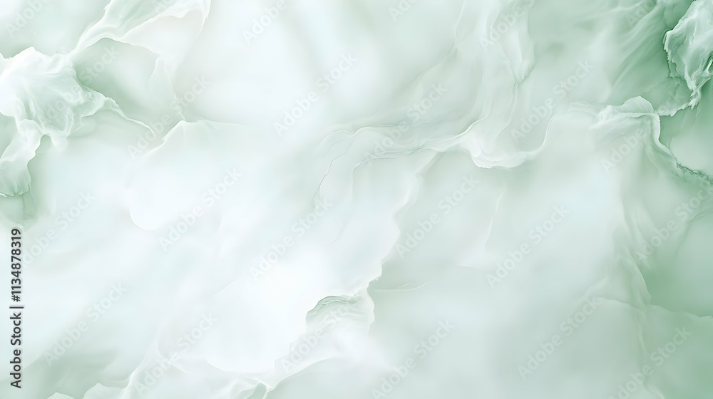 Obraz premium Abstract Green Marble Background Illustration