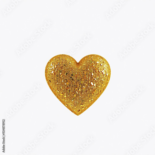 Gold Heart Charm