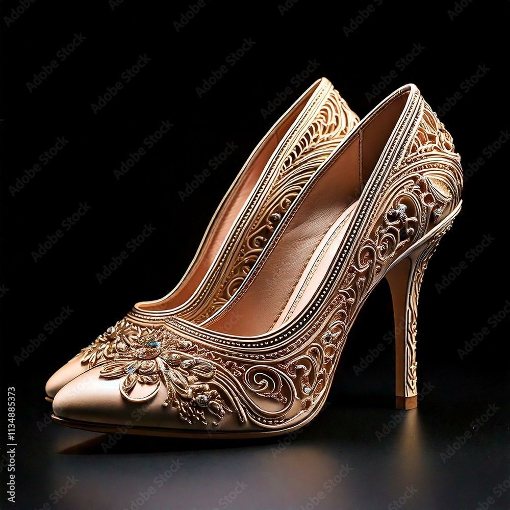 Obraz premium Ornate Heeled Elegance