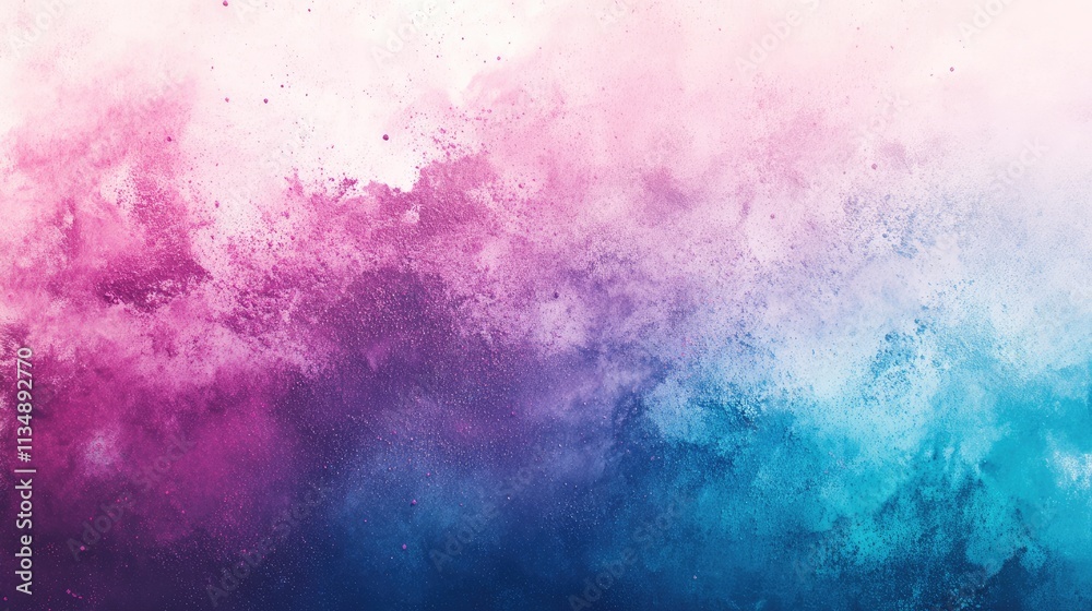 Fototapeta premium Colorful abstract powder background with vibrant hues blending in a smooth texture ideal for creative designs and artistic projects