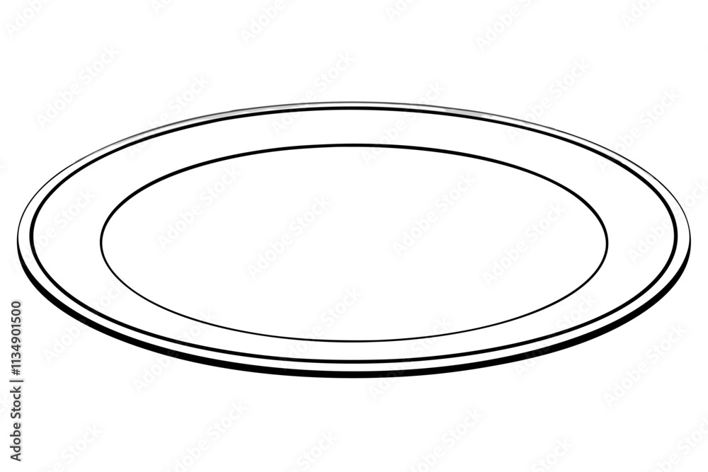 plate isolated on white plate isolated on white